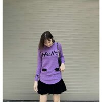 Áo bầu xinh Áo bầu chất len đẹp dành cho mẹ bầu