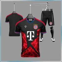 Áo Bayern Munich Đen TL1 Độc Lạ