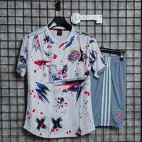 Áo Bayern Munich Trắng Thun Mè Việt Nam