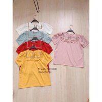 Áo bèo viền nhỏ cộc tay (A112)