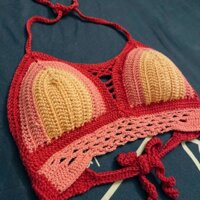 Áo bikini len móc 😍😍