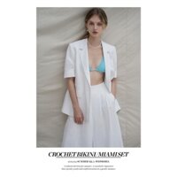 ÁO BIKINI LEN MÓC 2 MẢNH