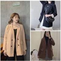 Áo blazer 2 lớp ♥️ Áo blazer nữ Hàn Quốc 2 lớp, áo khoác blazer NhimShop BZ02