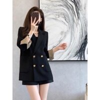 Áo blazer 4  cúc . Áo vest 2 lớp