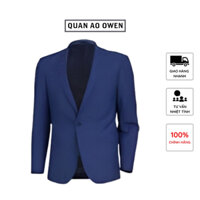 Áo Blazer Demi OWEN DM80623 Cho Nam Màu Xanh Da Trời Form Áo Lịch Lãm Tôn Dáng Thoải Mái
