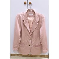 Áo Blazer hồng nhạt