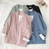 Áo blazer nam áo vét namÁo khoác nam thời trang, áo khoác thoải mái, phong cách Hàn Quốc, thương hiệu thời trang, bộ vest nhỏ, trang phục công sở