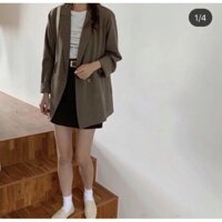 Áo Blazer nâu