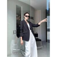 Áo blazer nữ áo vest dài tay khoác ngoài phong cách hàn quốc