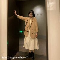Áo blazer nữ, áo vest nữ hàn quốc blazer A909 Sam Laughter Store