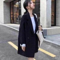 Áo Blazer tay dài màu trơn cho nữ - Áo Vest Hàn Quốc