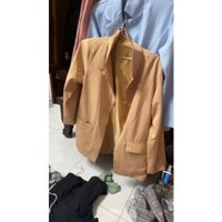 áo blazer trắng 1 khuy