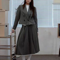 Áo blazer Zara made in Morocco phong cách nữ sinh