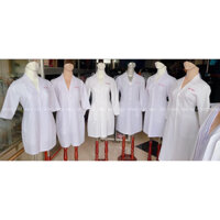 Áo blouse bác sĩ nữ