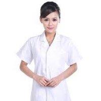 Áo Blouse Bác Sĩ Trắng Ngắn Tay (Loại Đẹp)