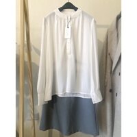 Áo blouse cổ tàu