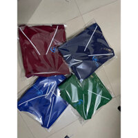 Áo blouse cổ tim viền mầu