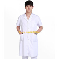 Áo Blouse Dáng Dài Nam/Nữ Bác Sĩ - Đồng Phục Y Tế