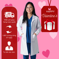 Áo Blouse Nữ Tay Dài – Quà Tặng Valentine Ý Nghĩa Cho Bác Sĩ & Cặp Đôi – Thêu Tên Miễn Phí