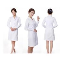 Áo blouse tay dài thân dài nam/nữ