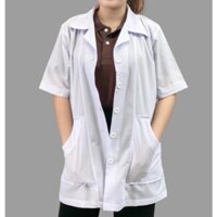 Áo blouse trắng dược sỹ, y tá chất vải đẹp