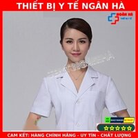 Áo Blue, Áo Blue Trắng Nữ Dùng Trong Y Tế Spa, Thẩm Mỹ Viện