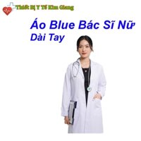 Áo Blue Bác Sĩ Nữ Dài Tay