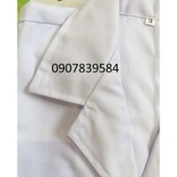 Áo blue dùng trong spa, thẩm mỹ viện THÂN DÀI TAY NGẮN