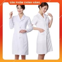 Áo blue dùng trong spa, thẩm mỹ viện THÂN DÀI TAY NGẮN