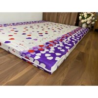 Áo bọc nệm Topper 2 mặt có khóa kéo khổ 1m6x2m dầy 1 tấc (xài cho nệm 7-10cm)