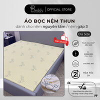 Áo bọc nệm Vải Thun Beddy Bedding Cao Cấp, Mát Mịn, Đủ size, Co dãn tốt, dễ dàng vệ sinh
