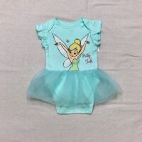 Áo body chip nhúng ren bé gái in hình Tinker Bell