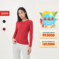 Áo body nữ CANIFA áo mặc trong phom ôm sát tôn dángchất liệu co giãn tốt 6IT23W006
