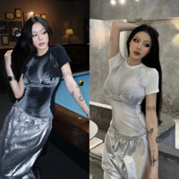 Áo body nữ tôn dáng áo body bikini áo thun borip dáng body áo kiểu bigsize KN từ 50kg Đến 100kg M/L/XL/XXL