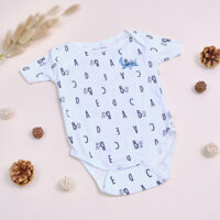 Áo Bodysuit Tròng Đầu Tay Ngắn Nhiều Họa Tiết Cho Bé, Bộ Sưu Tập Áo Body Suit Cho Bé Sơ Sinh
