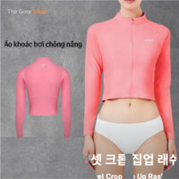 Áo bơi, áo khoác bơi, áo đi biển, áo chèo sup, kayak, trekking cho các chị(CR005)