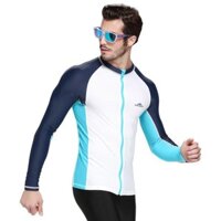 Áo bơi dài tay kéo khóa nam Sbart mẫu số 1  ྇  ཾ ' ་