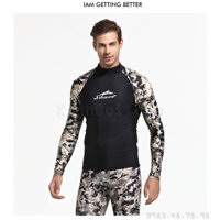 Áo bơi dài tay nam giới chính hãng SBART chống UV giảm đen da do bơi ngoài trời hoặc tác dụng của clo