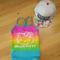 Áo bơi xuất 2 mảnh Hello Kitty cho bé gái