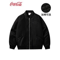 Áo Bomber Coca-Cola/Coca Trang Phục Thêu Kiểu Mỹ Mẫu Cho Nam