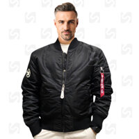 Áo bomber jacket Ma1 VF ARMY Back Print form vừa vặn tôn dáng