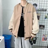 Áo Bomber nam nữ - áo bóng chày siêu hot cho nam và nữ - hàng kaki chất siêu dày - chi tiết từ đường kim mũi chỉ-B2 - đen,Xl