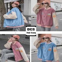 Ao Bomber Nhung Cau Vong End Chat Nhung Gan Day Xưởng May DCS - Hồng,XL