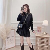 áo bomber thêu chữ