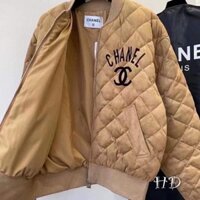 Áo bomber thêu chữ