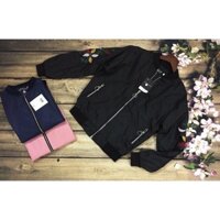 Áo bomber thêu hoa