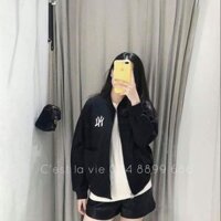 Áo bomber thêu NY