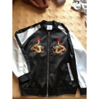 Áo bomber thêu rồng