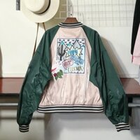 Áo bomber thêu