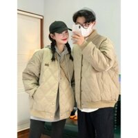 Áo Bomber Unisex , áo phao trần trám nam nữ hàng Quảng Châu Loại 1